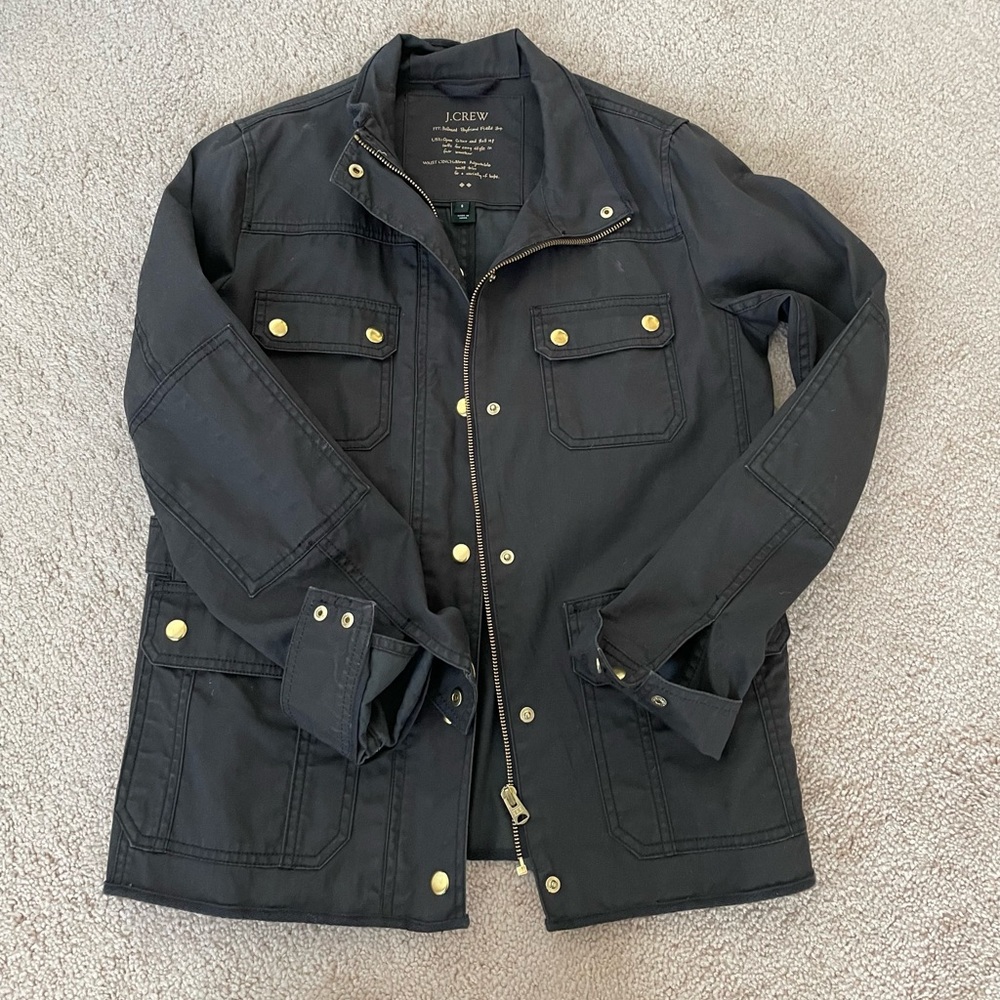J.Crew Field Relaxed Boyfriend Utility Jacket Size Small